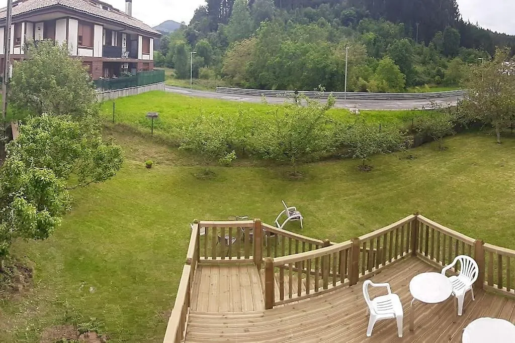 הוילה Ispáster La Casa De Arantza Con Jardin Y Wifi בית נופש